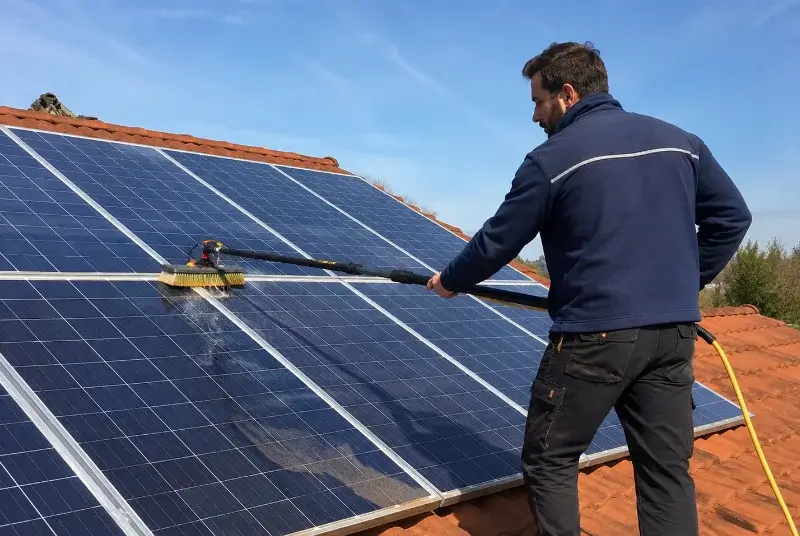 Nettoyage et entretien de panneaux solaires à Saint-Igny-de-Vers